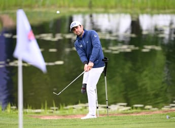 Juan Postigo Arce using Seve as inspiration at Woburn