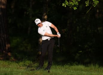 Simon Forsström leads in Belgium as Thomas Detry chases hard