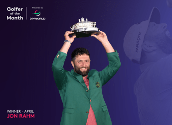 Jon Rahm crowned April's Golfer of the Month 