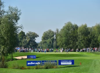 One of the hardest par fours on the DP World Tour now risk and reward par five 