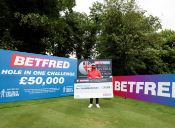 Matthew Baldwin raises £50,000 for Prostate Cancer UK with hole-in-one at The Belfry 