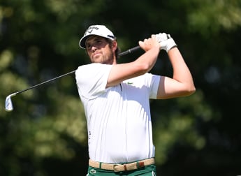 Nacho Elvira holds lead after final-hole drama in HimmerLand
