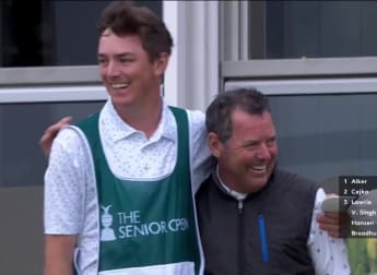 Rich Beem extends father and son road trip at Senior Open