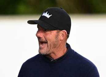 Alex Cejka leads Senior Open after extremely testing third round at Royal Porthcawl