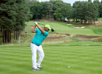 Tommaso Perrino out in front at Wentworth as he bids for second G4D Tour title