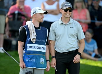 Marcus Helligkilde leads at Wentworth after late surge