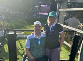 Paralysed golfer 'forever grateful' for Tommy Fleetwood's act of kindness