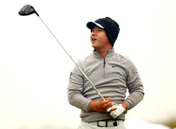 Tom Kim leads in France after brilliant birdie barrage