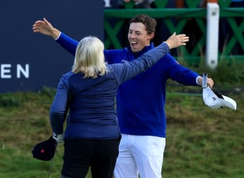 Matt and mum make history with family win in Scotland