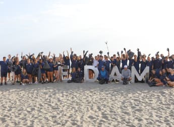Jorge Campillo and Rasmus Højgaard support Green Drive with Sotogrande beach clean