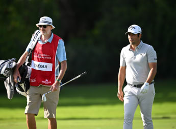 Adrian Otaegui shares halfway lead as he bids to make successful title defence