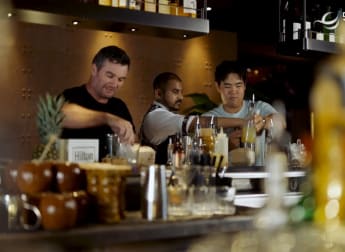 Golfers Try… Piña Colada with Ryan Fox and Tom Kim