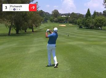 WATCH: Darren Fichardt holes out for eagle