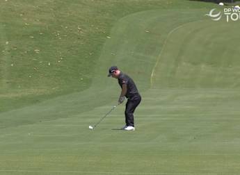 Brendan Lawlor sets up birdie with fine approach on day two at Australian All Abilities Championship