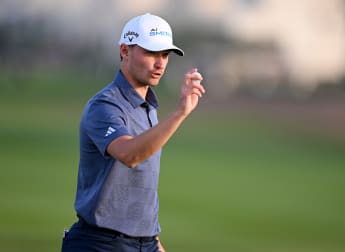 Rasmus Højgaard and Manuel Elvira hit the front in Ras Al Khaimah