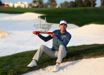 Dylan Frittelli back in the winner's circle in Bahrain