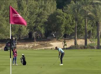 Clément Sordet sets up fifth birdie of the day 