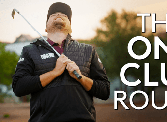 One Club Round: What score can Dan Bradbury shoot around the Earth Course?