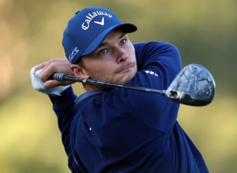 Nicolai Højgaard off to fine Augusta start as European rookie equals Masters record