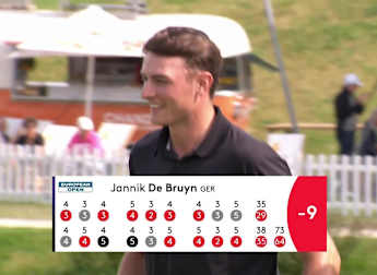 'An incredible day' - Highlights from Jannik De Bruyn's 64 at Green Eagle Golf Courses
