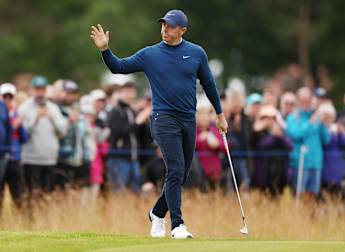 Rory McIlroy happy to be back after strong start in Scotland