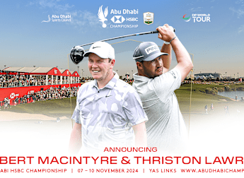MacIntyre and Lawrence set for Abu Dhabi HSBC Championship