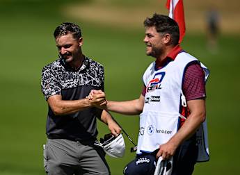 Brandon Robinson Thompson takes up coach's challenge with strong first round