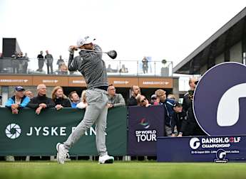 Lucas Bjerregaard takes two-shot lead into final round in Denmark