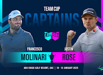 Francesco Molinari and Justin Rose named as Playing Captains for 2025 Team Cup