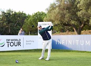 Stephen Gallacher inspired by Pádraig Harrington at Q School