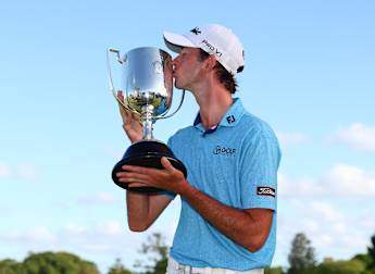 Elvis Smylie holds his nerve to claim maiden DP World Tour title in Brisbane