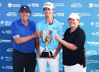 With this win: Elvis Smylie - BMW Australian PGA Championship 