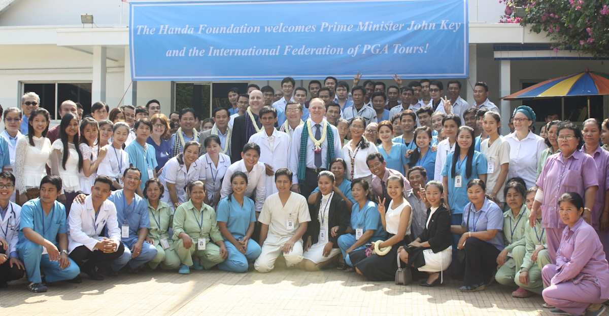 ISPS HANDA World Cup of Golf donates $700,000 to The Handa Foundation ...