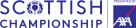 Scottish Championship presented by AXA logo