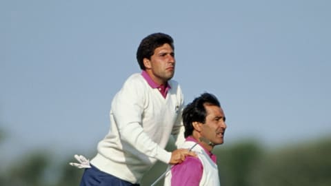 Seve Ballesteros and Jose Maria Olazabal