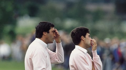 Seve Ballesteros and Jose Maria Olazabal