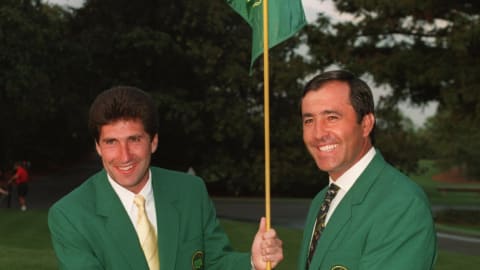 Seve Ballesteros and Jose Maria Olazabal