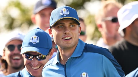 Ludvig Åberg is the first player ever to play in a Ryder Cup without having teed it up in a Major Championship
