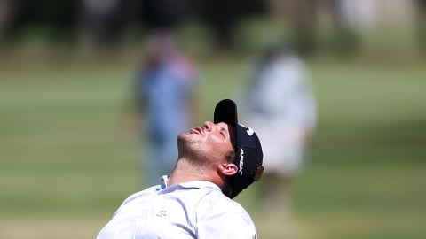 So close for JC Ritchie on day two at the RAM Cape Town Open