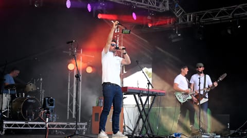 Scouting For Girls playing live after Day Three