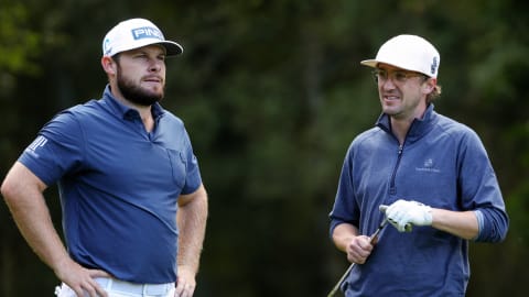 Tyrrell Hatton and Tom Felton