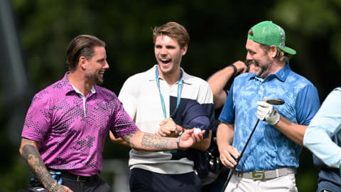 Keith Duffy and Brian McFadden