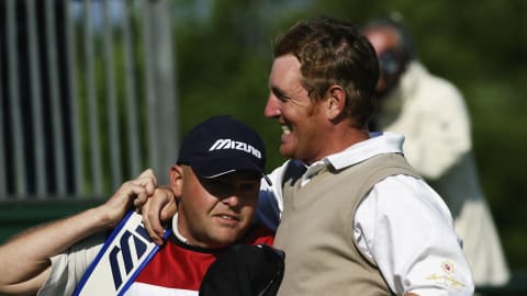 Greg Owen recorded his only win on the Tour in the 2003 British Masters