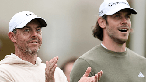 Rory McIlroy & Gareth Bale competing in Wednesday's Celebrity Pro-Am
