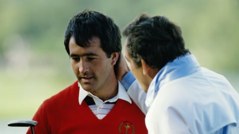 Seve Ballesteros and Tony Jacklin