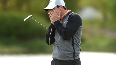 Rory McIlroy is overcome with emotion following his 2016 Dubai Duty Free Irish Open triumph