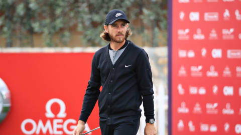 Tommy Fleetwood ahead of his second round in Dubai