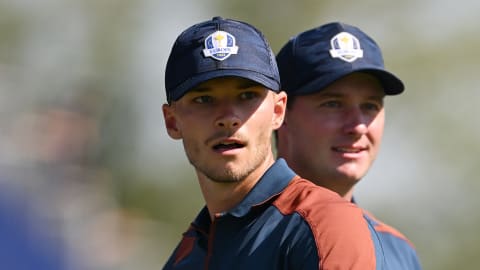 Nicolai Højgaard and Sepp Straka are two of four rookies in the European team