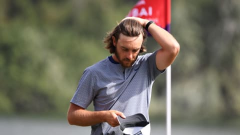 Tommy Fleetwood after shooting an opening 75