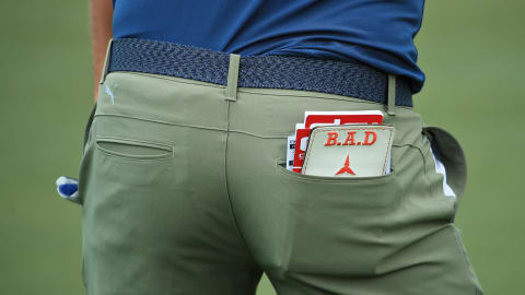 The yardage book of Bryson DeChambeau 